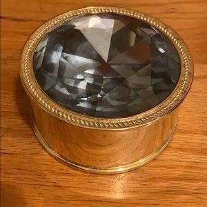 blue crystal jewelry box